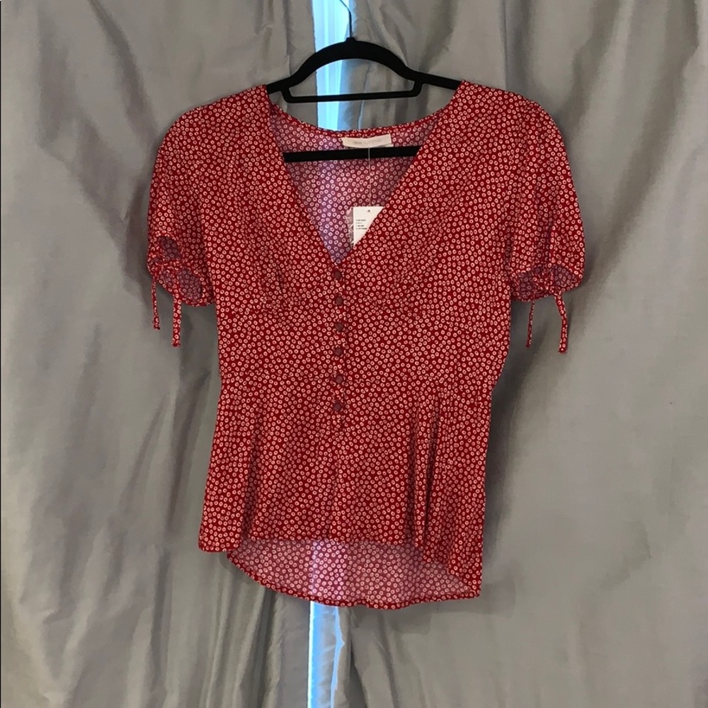Red Urban Outfitters Top